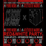 FIESTA RED&WHITE x Perro Negro